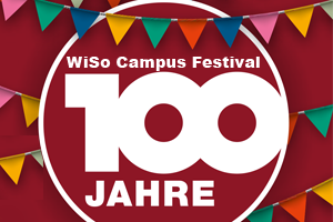 Zum Artikel "WiSo Campus Festival: Tag der offenen Tür zum 100. Geburtstag"