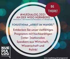 Zum Artikel "#NUEdialog am 27.10. kostenlos für Studierende"