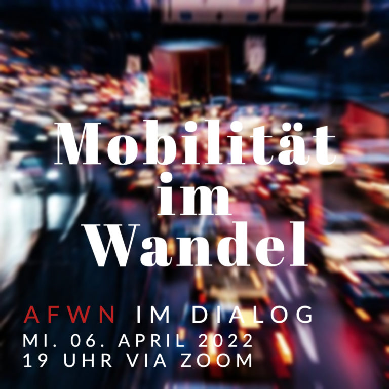 Einladung zum Dialog „Mobilität im Wandel“ am 06.04.2022