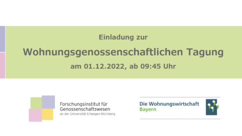 Zum Artikel "Tagung „Krieg, Energiekrise, Inflation: Folgen für Wohnungsmarkt und Wohnungsgenossenschaften“ am 01.12.2022"