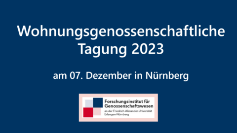 Zum Artikel "Wohnungsgenossenschaftlichen Tagung 2023"